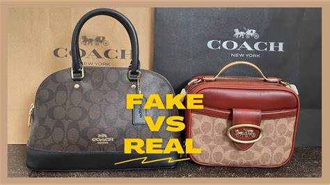 real coach bags vs fake